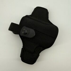 Bianchi Black Nylon Holster Size 15 Thumb Break Strap Concealed Carry